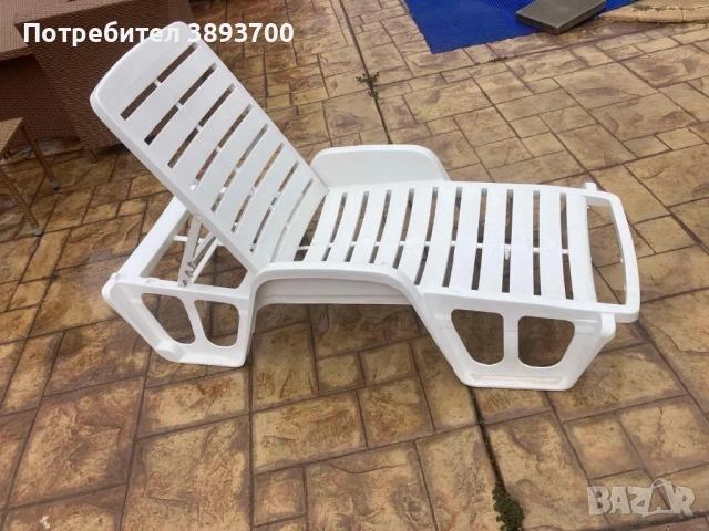 Шезлонги , снимка 2 - Градински мебели, декорация  - 54001513