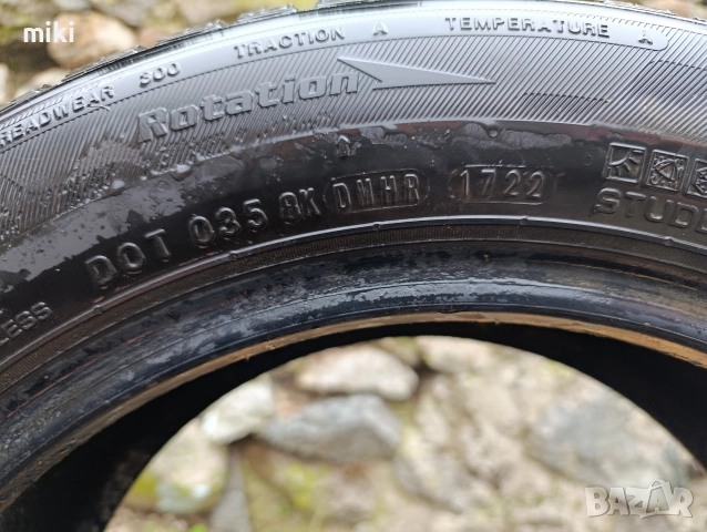 Зимни гуми 205/55/16 NEXEN DOT1722 (6,5мм) протектор, снимка 5 - Гуми и джанти - 52580716