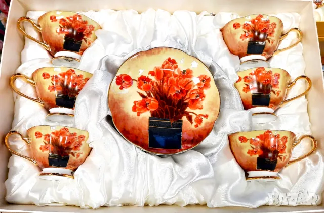 Чаши за кафе костен порцелан - комплекти, снимка 17 - Подаръци за юбилей - 26031003