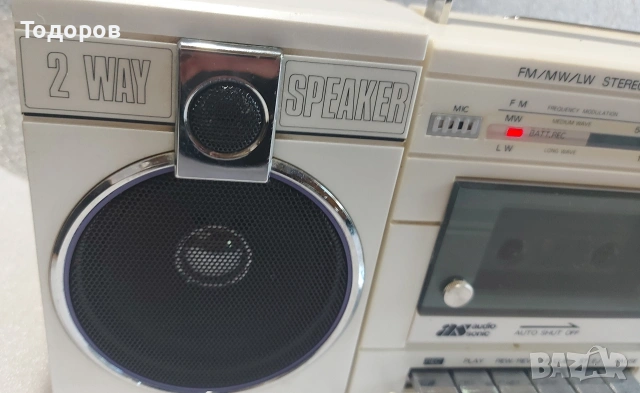 Audio Sonic TBS-8200 Stereo Radio Cassette Recorder , снимка 6 - Радиокасетофони, транзистори - 54305222