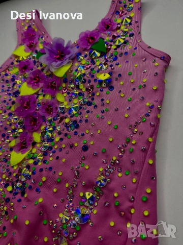 НОВО! Трико за художествена гимнастика, снимка 3 - Художествена гимнастика - 54266640