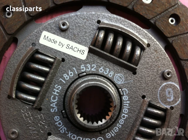 Комплект съединител Sachs Фолксваген Голф, Джета, Сироко, Сеат Толедо / SEAT Toledo, VW Golf, Jetta, снимка 6 - Части - 51061362