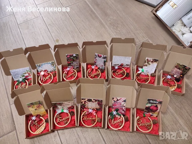 Коледни символични подаръчета, снимка 16 - Коледни подаръци - 56483507