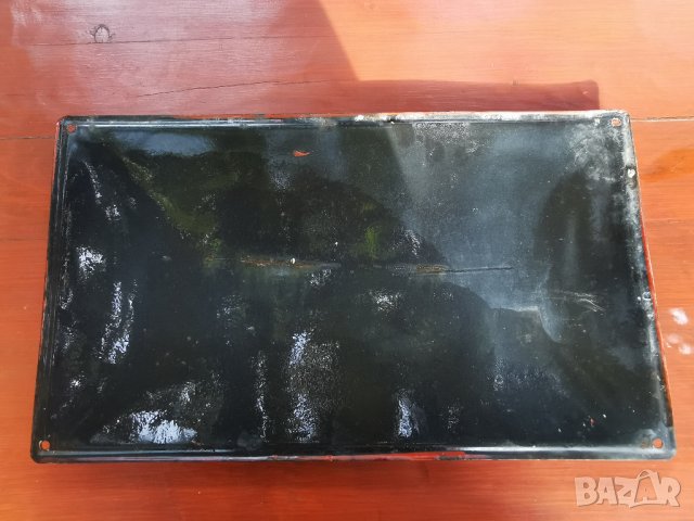 СТАРА ЕМАЙЛИРАНА ТАБЕЛА, снимка 2 - Антикварни и старинни предмети - 42757963