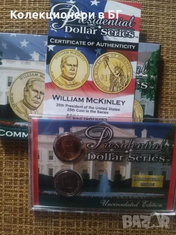 СЕТ ОТ САЩ - „PRESIDENTIAL DOLLARS“ 2013 /виж описанието/, снимка 2 - Нумизматика и бонистика - 56057936