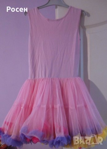 Карнавална розова рокля за детски празник или Хелоуин, снимка 3 - Други - 30196774