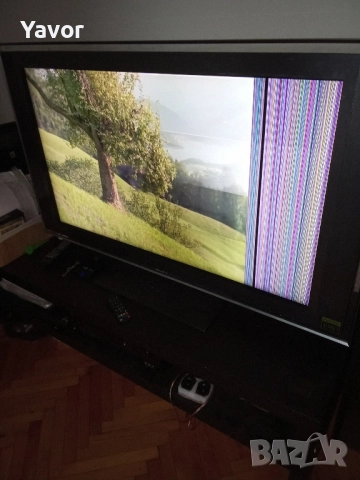 (Здрав дисплей) 46 инча SONY KDL-46X3500 , работещ, за ремонт или части, снимка 5 - Телевизори - 52178833