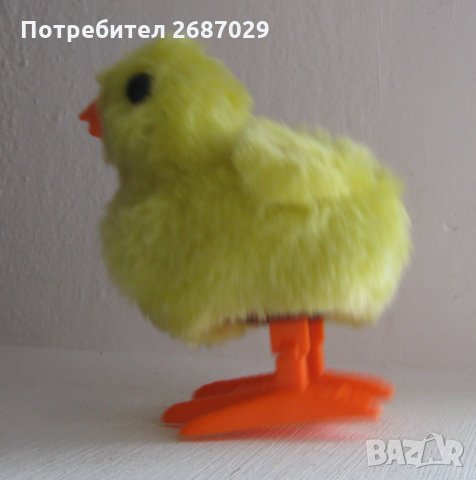 механична играчка - пиле птиче фигурка фигура животно птица, снимка 5 - Колекции - 29124501