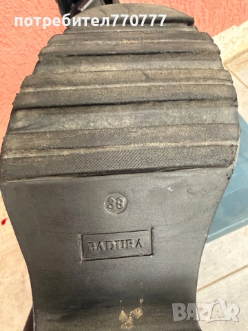 Черни ботуши естествена кожа badura, снимка 8 - Дамски ботуши - 51921949