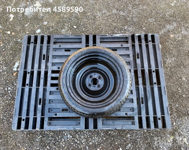 Резервна гума/Патерица 15цола ET39 4x100 за Toyota Yaris,Aygo,Corolla,Kia,Citroen,Daihatsu,Mazda.Peu, снимка 4 - Гуми и джанти - 51809914