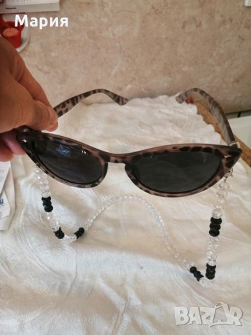 Ново бижу-колие държач за очила и маска - 3 в 1 ръчна изработка, снимка 7 - Слънчеви и диоптрични очила - 34092028