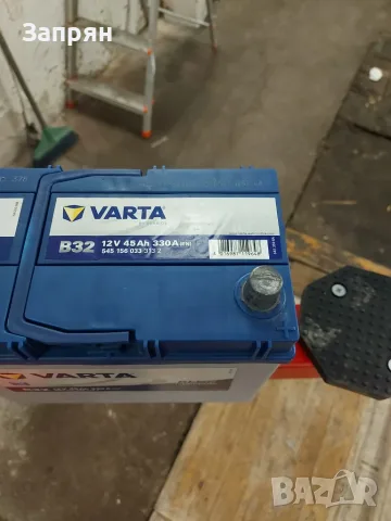 Акумулатор Varta/Варта 45 амп/ч 330 А азиатка R+, снимка 4 - Части - 54361074