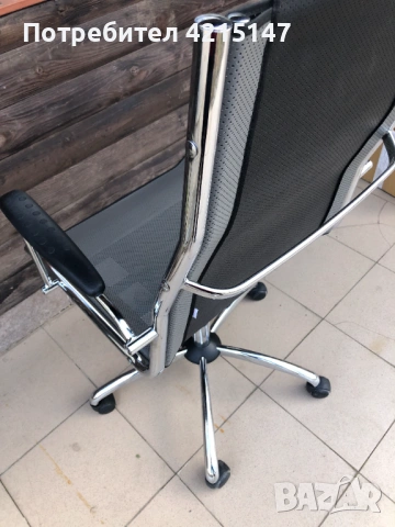 "Comfy"- High Leather Office Chair-ергономичен,конферентен офис стол, снимка 8 - Столове - 54301649