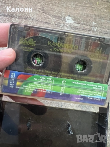 Аудио касетка КАНАЛЕТО - The Best, снимка 4 - Аудио касети - 52475709