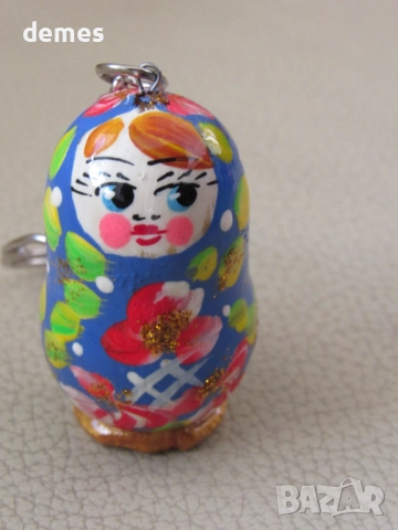 Ключодържател-матрьошка от Русия, снимка 2 - Колекции - 52592197