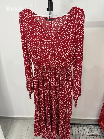 Дълга рокля в размер размер 38 - М, снимка 13 - Рокли - 48399816