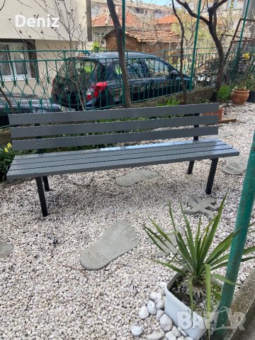 Градинска пейка, снимка 2 - Градински мебели, декорация  - 40134947