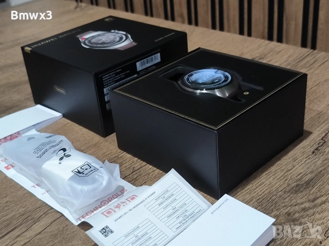 Huawei watch 5 Titanium Leather Esim, снимка 2 - Смарт часовници - 53905745