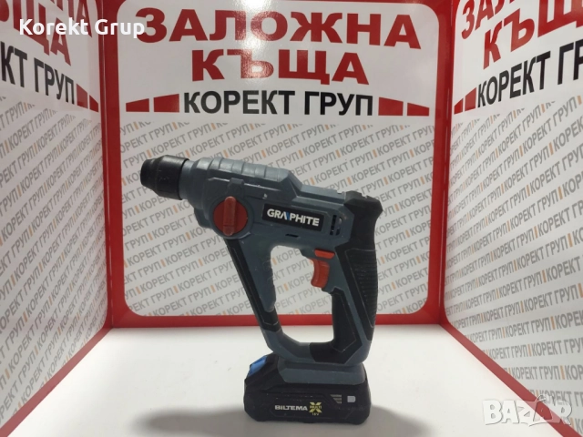 АКУМУЛАТОРЕН ПЕРФОРАТОР GRAPHITE 58G009