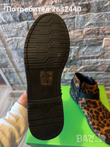 Дамски боти с леопардов десен , снимка 6 - Дамски боти - 54044127