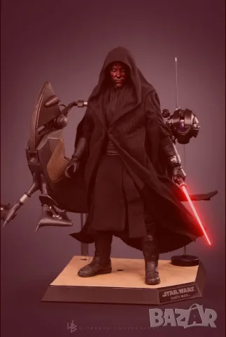 MMS749 2.0-Hot Toys Star Wars: The Phantom Menace MMS749 Darth Maul with sith speeder/ Моул, снимка 5 - Фигурки - 53388796