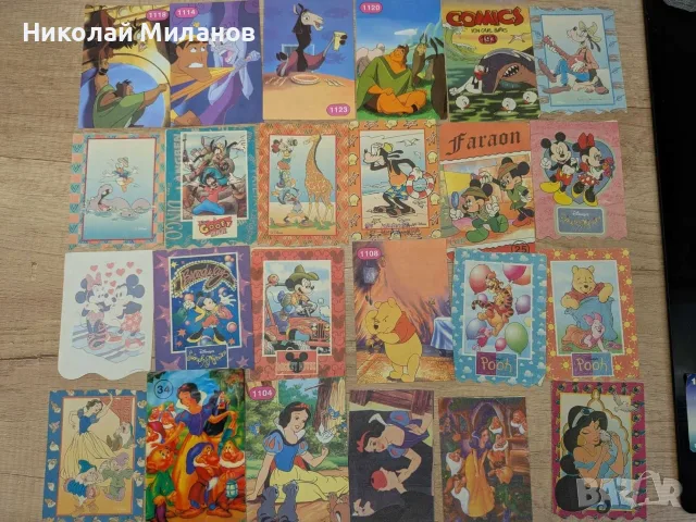 Ретро картинки от 90-те: футболисти, Disney, Pokémon, Digimon, миришешти листчета и други, снимка 3 - Колекции - 55904932