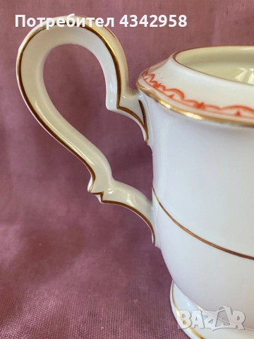 Tirschenreuth. Bavaria.1965 г. Захарница и каничка за мляко., снимка 4 - Антикварни и старинни предмети - 52254445