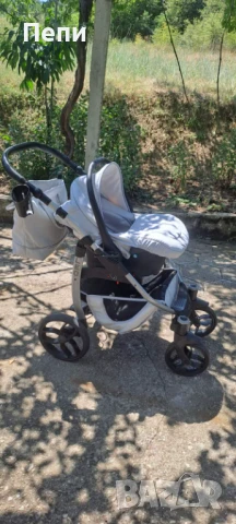 Бебешка количка LEO Baby Merc 3 в 1, снимка 6 - Детски колички - 50923253