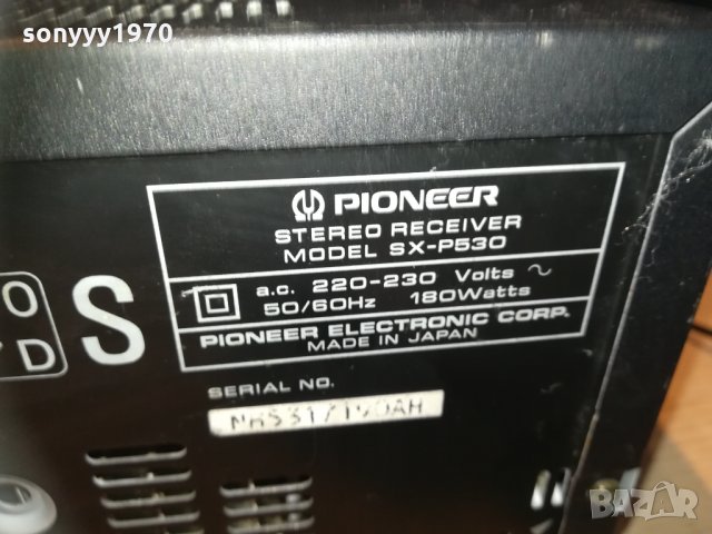 pioneer amplifier/6cd/2deck/tuner 1001211819, снимка 17 - Ресийвъри, усилватели, смесителни пултове - 31376123