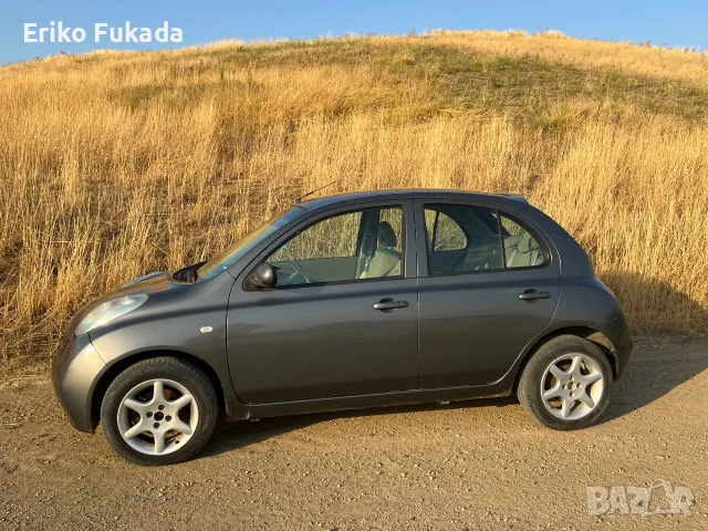 Nissan Micra 1.5 dCi • 80 к.с. • 2003 г. • 5 врати • Графит, снимка 2 - Автомобили и джипове - 55904670