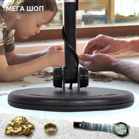 Водоустойчив металотърсач за злато, сребро, монети и съкровища K-1374, снимка 3 - Друга електроника - 53879374
