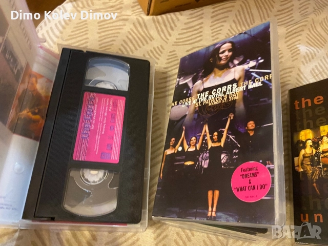 The Corrs VHS Видео Касети Оригинали, Колекция, снимка 6 - Други музикални жанрове - 52548548