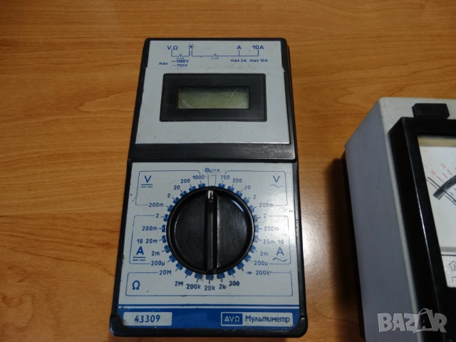 2 стари руски мултиметъра ..., снимка 4 - Друга електроника - 52304143