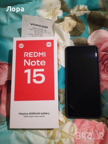 Нов Redmi Note 15 (6/128gb) black , снимка 5 - Xiaomi - 53363683