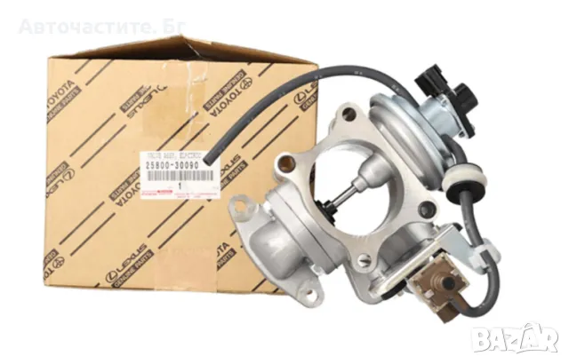 Агр клапан EGR ТОЙОТА ЛАНД КРУЗЕР ПРАДО ХАЙЛУКС 2580030090 25800-30090 OEM TOYOTA