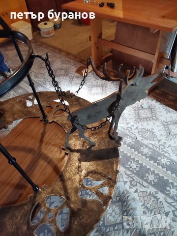 Старинен полюлей, снимка 8 - Лампи за таван - 39305886