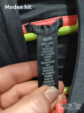 Дамско спортно горнище с мрежести елементи, снимка 5 - Спортни екипи - 51675712