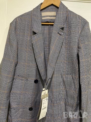 ZARA нов мъжки тренч S размер, снимка 4 - Якета - 35117148