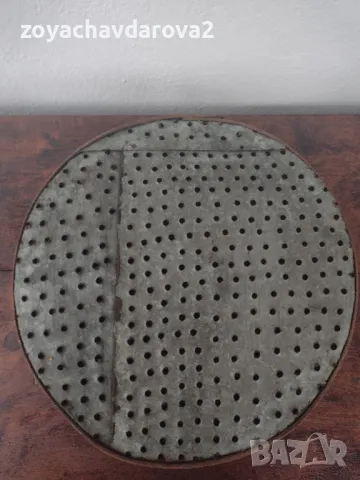 СТАРО ГОЛЯМО МЕТАЛНО СИТО, снимка 6 - Антикварни и старинни предмети - 48997803