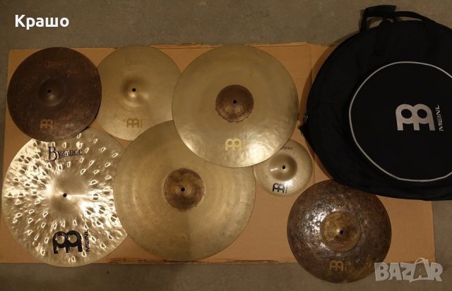 Meinl Byzance Vintage Sand и Traditional (Benny Greb Mike Johnston)