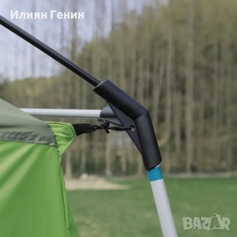 Къмпинг палатка Outsunny, куполна палатка, семейна палатка, 2 спални кабини, 4-8 души, снимка 7 - Палатки - 51727980