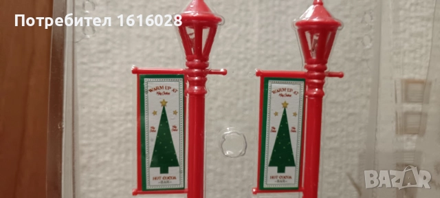 Комплект светещи фенери на MAGIC VILLAGЕ., снимка 6 - Декорация за дома - 48005638