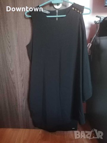 TOI&MOI екстравагантна черна рокля, размер М , снимка 4 - Рокли - 30416323