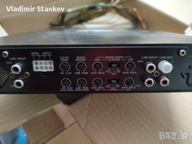 Усилвател за кола Helix B4, снимка 3 - Ресийвъри, усилватели, смесителни пултове - 54033318