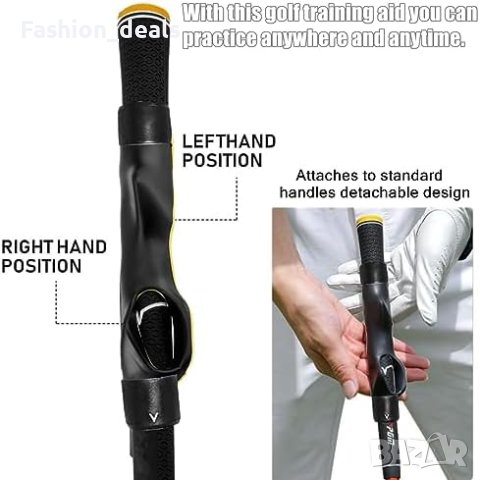 Ново Помощно средство за тренировка за хватка голф Мъже Жени Деца, снимка 4 - Голф - 42228654