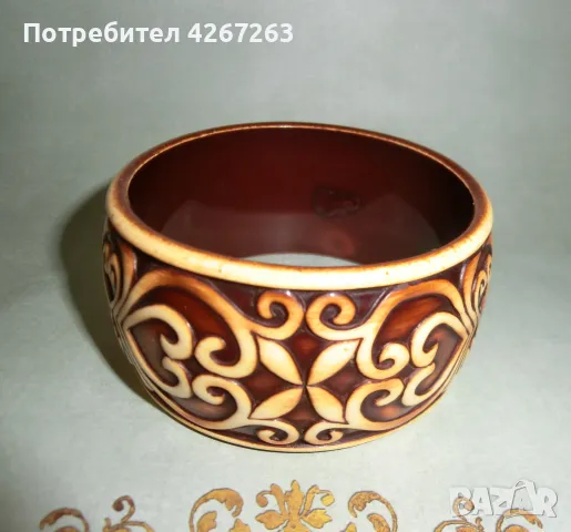 Винтидж дамска гривна, снимка 4 - Гривни - 49644115