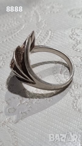 Красив сребърен пръстен 925 проба , снимка 3 - Пръстени - 44297607