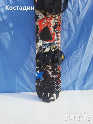 сноуборд   FLOW rhythm  140см. с автомати.  , снимка 3 - Зимни спортове - 52668095