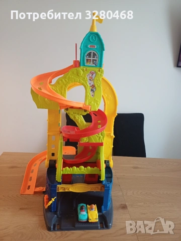 Кула Fisher Price, снимка 5 - Коли, камиони, мотори, писти - 54062121