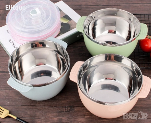 Кутии за съхраняване на храна в комплект от три броя. 2400мл. 1600мл и 800мл, снимка 17 - Други - 52894812